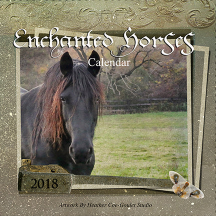 New Calendar Release for 2018, Enchanted Horses,