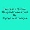 Custom Canvas Print 20"X16"x3/4" With Back Float Frame